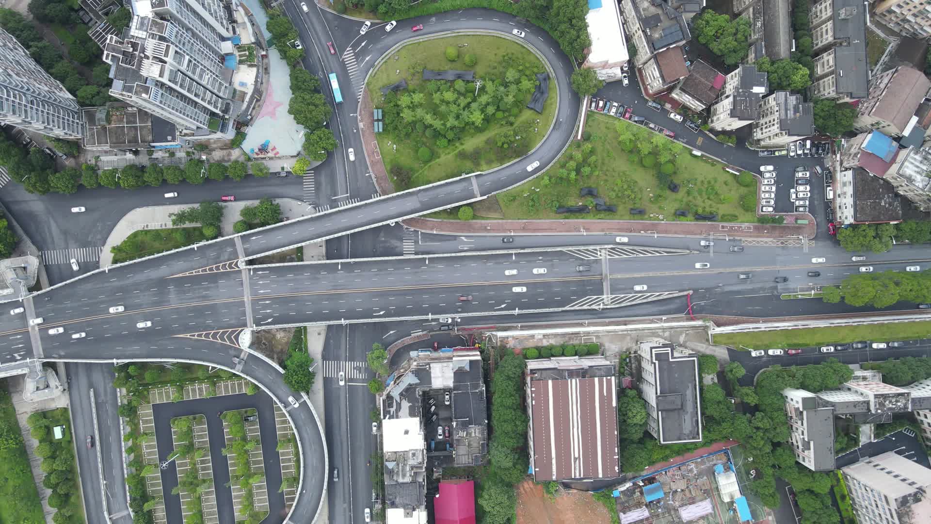 益阳城市交通航拍视频的预览图