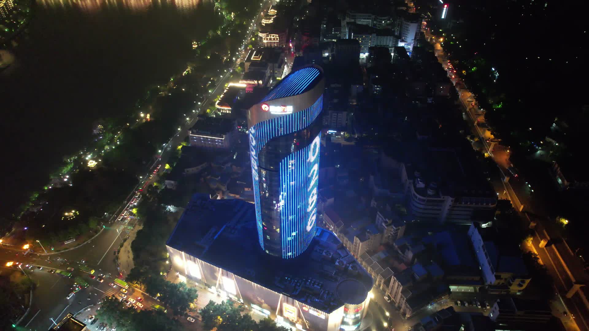 柳州城市建设高楼航拍视频的预览图