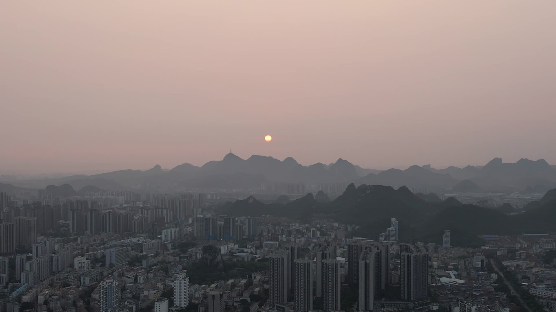 广西柳州城市建设航拍视频的预览图