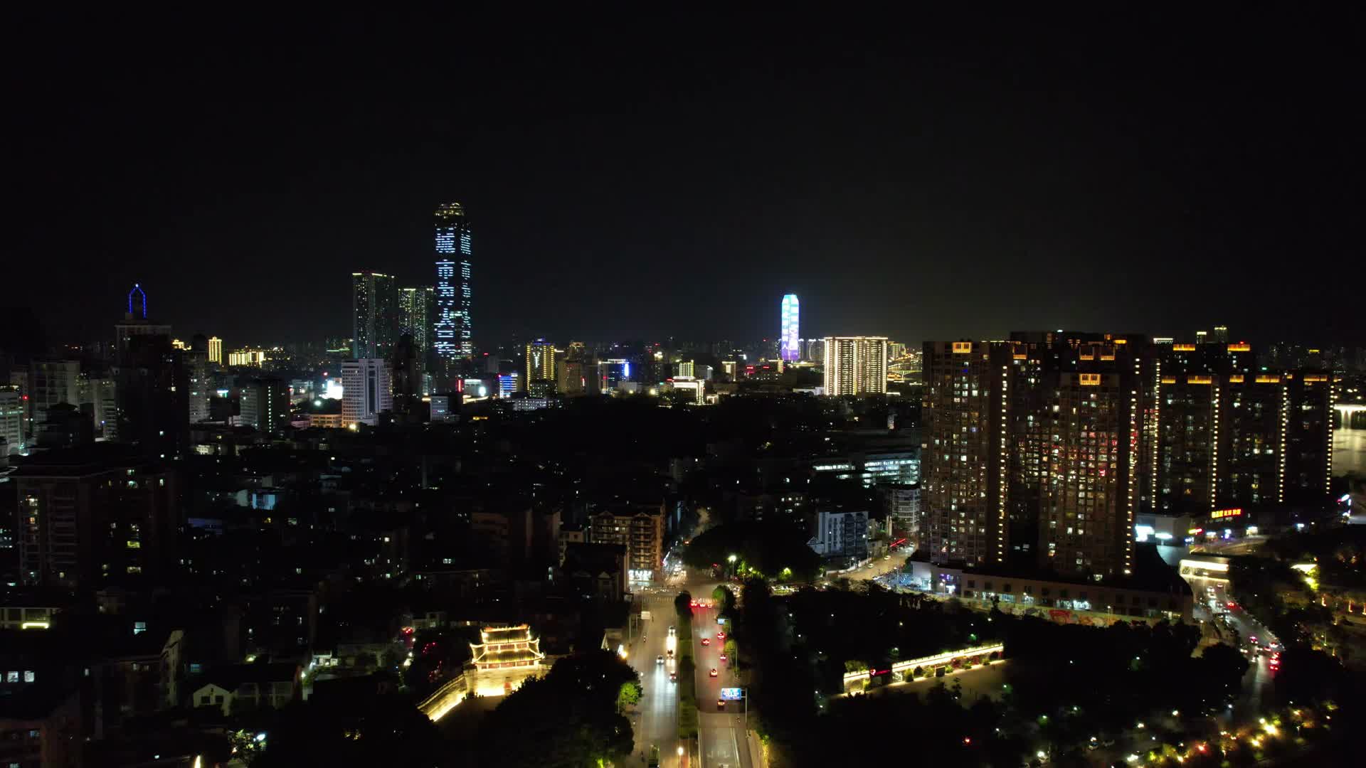 广西柳州城市建设航拍视频的预览图