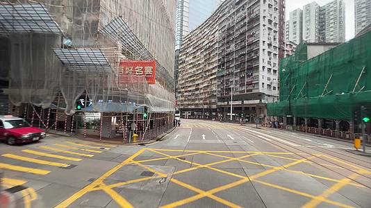 香港巴士二楼视角视频的预览图