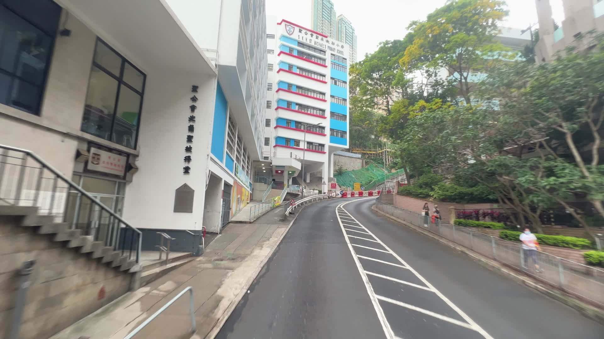 香港巴士二楼视角视频的预览图