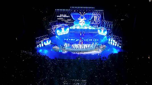 4K拍摄贵州台江晚会开幕式表演节目活动视频的预览图