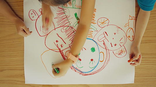 儿童画画启蒙视频的预览图