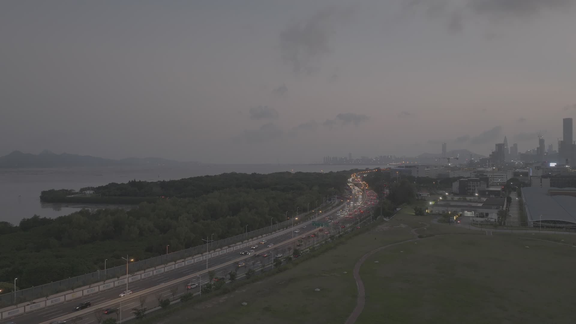 LOG格式滨河大道与华侨城夜景视频的预览图