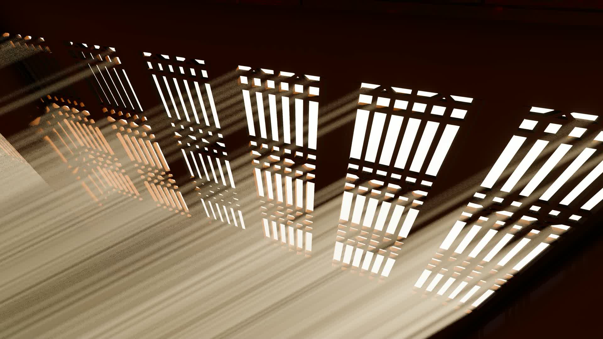 故宫古建筑室内太阳光影视频的预览图
