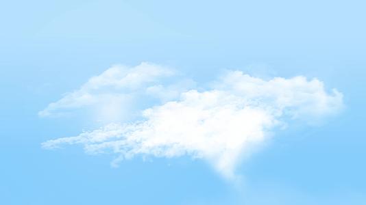 云层穿梭标题片头AE模板视频的预览图