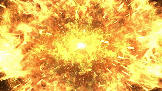 8K火焰粒子爆炸视频的预览图