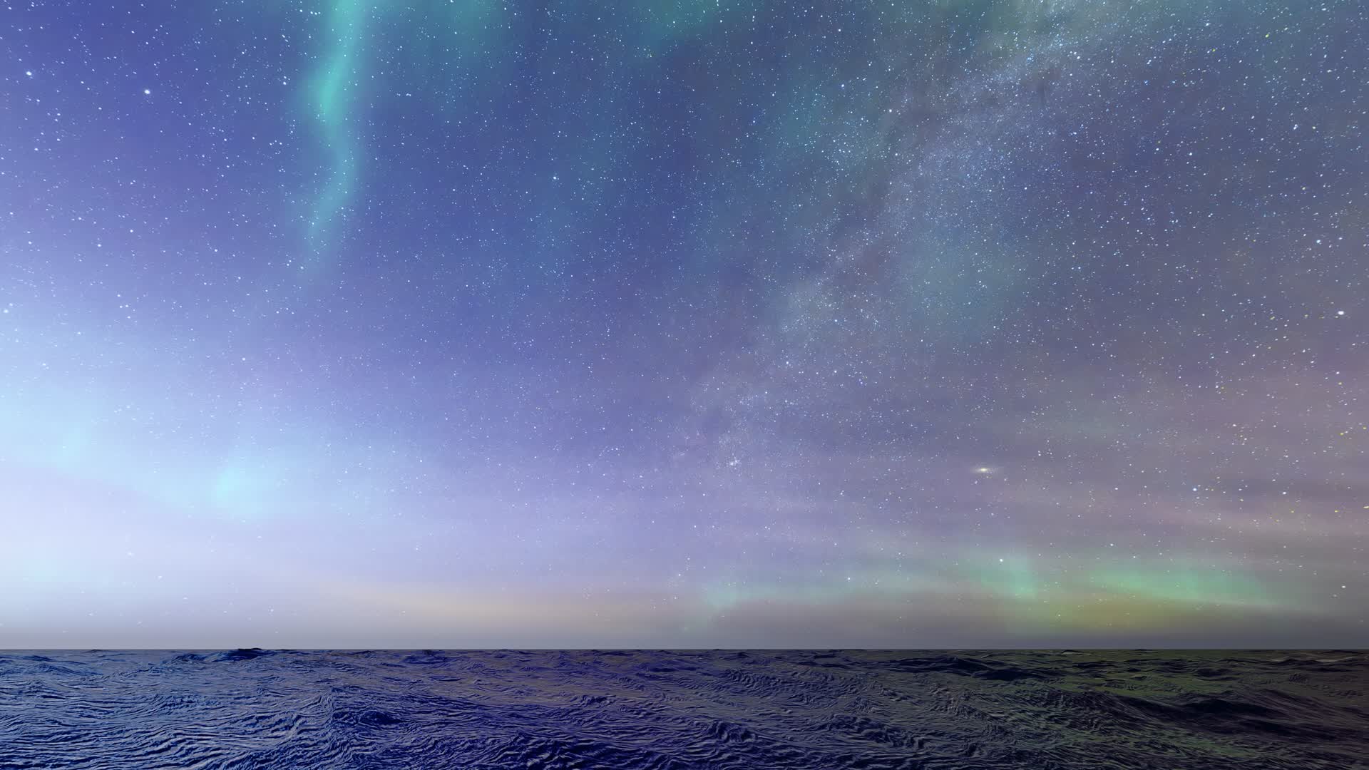 大海宇宙星空视频的预览图