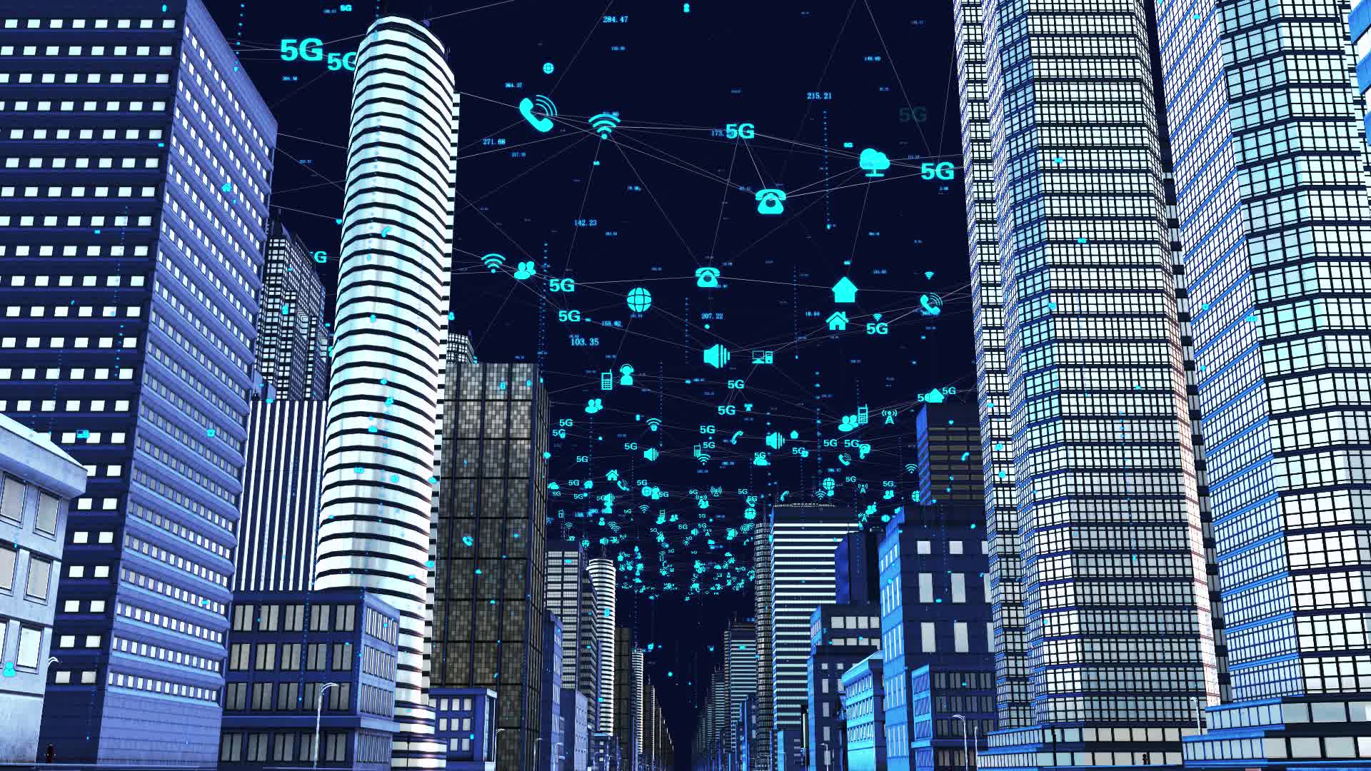 智慧城市5g网络视频的预览图