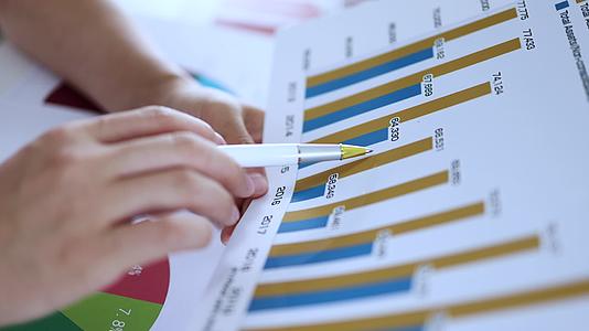 金融市场数据报表分析和统计视频的预览图