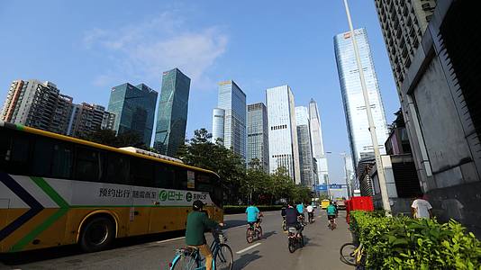 深圳街道延时摄影1080P20230617sz视频的预览图
