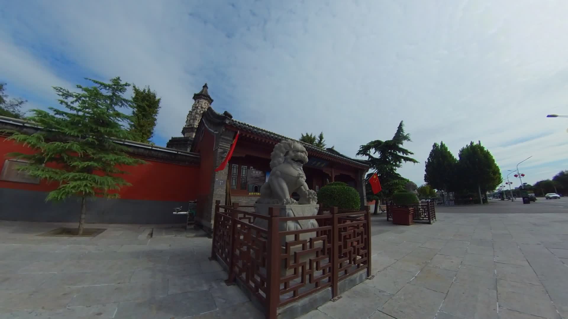 古城正定广惠寺视频的预览图