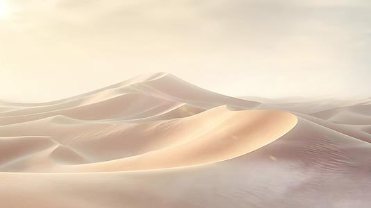 品质沙漠自然风光4K视频的预览图