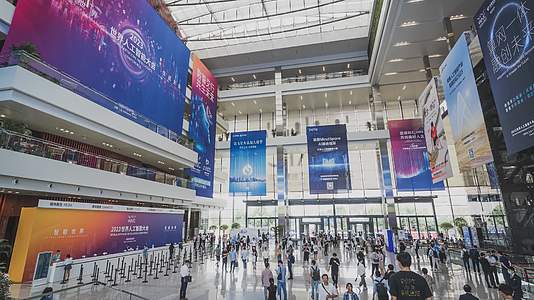 上海2023世界人工智能大会8K延时视频的预览图
