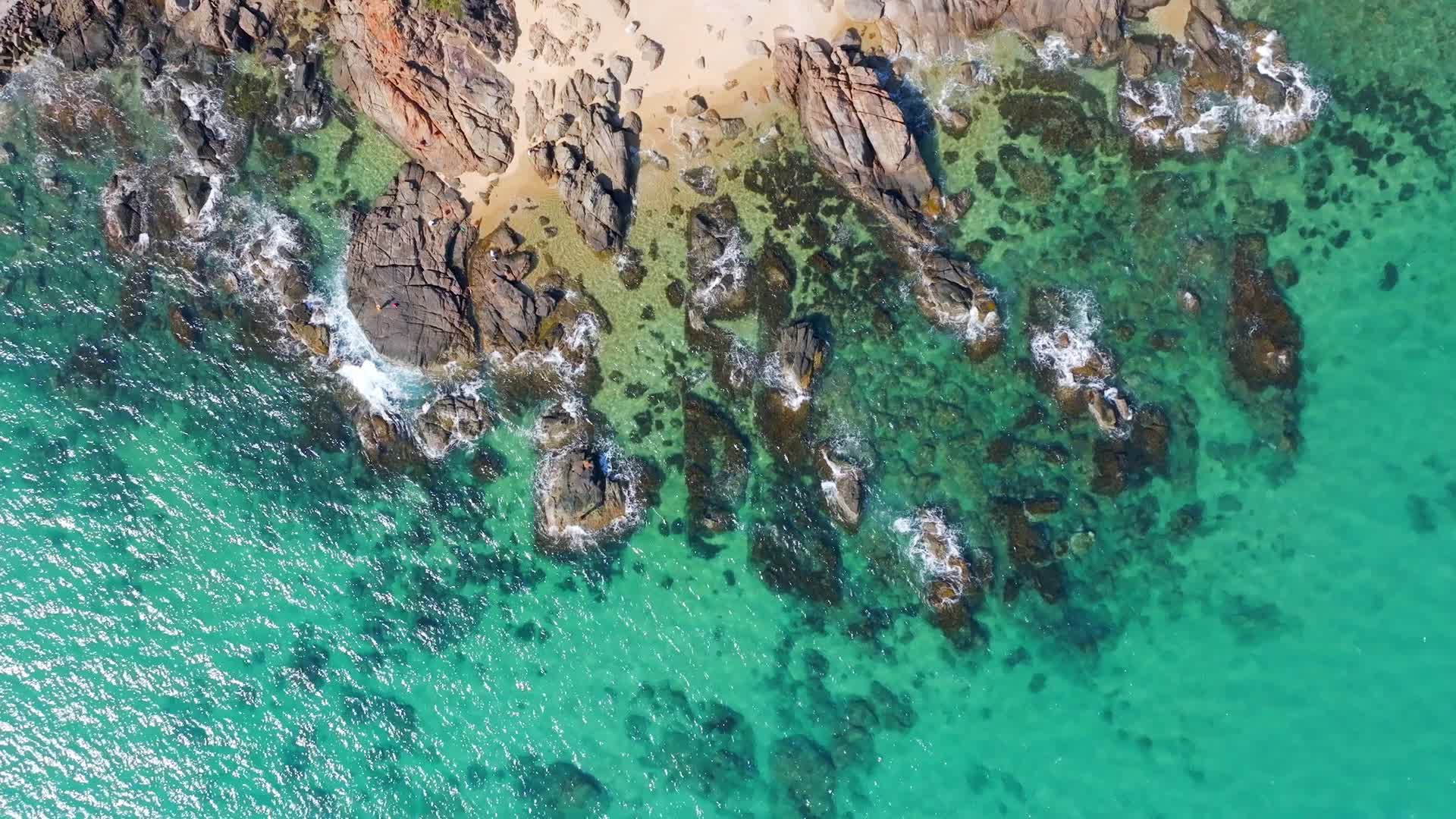 大海岛屿海洋视频的预览图
