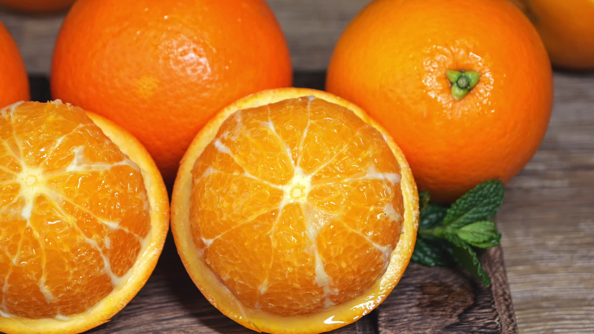 新鲜橙子伦晚脐橙视频的预览图