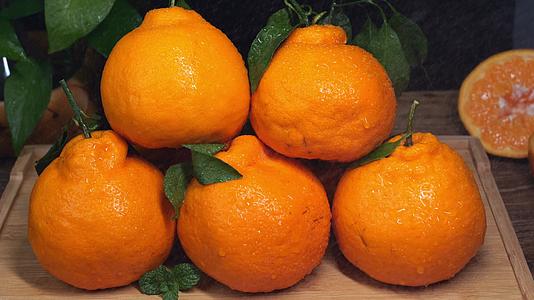 春见粑粑柑柑橘视频的预览图