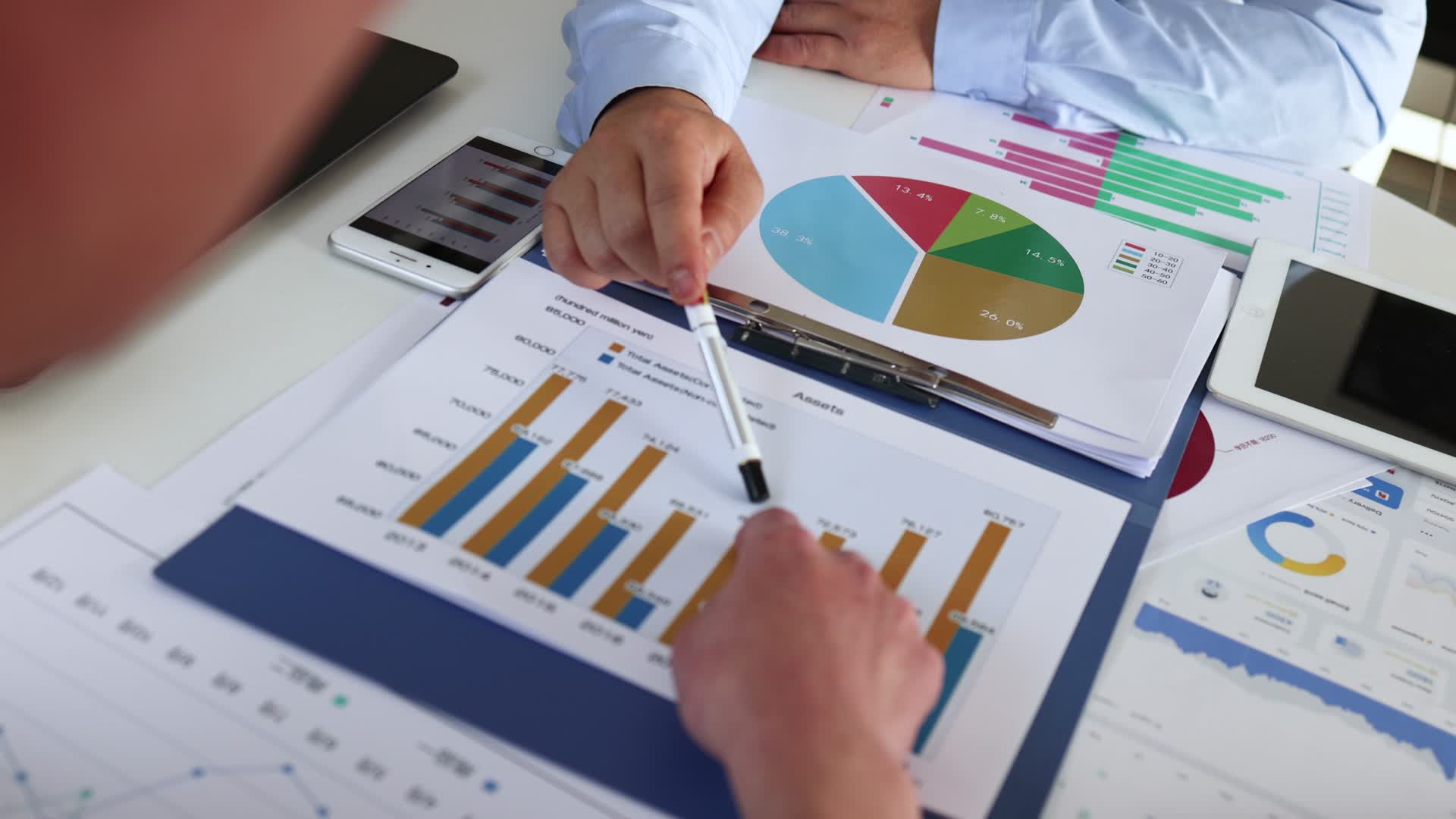 企业财务业绩投资分析视频的预览图