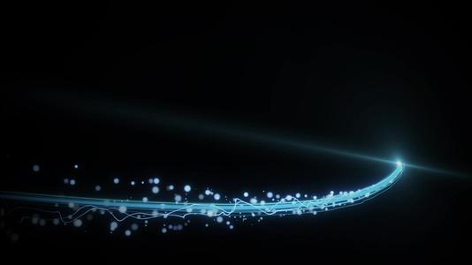 粒子光线科技光线视频的预览图