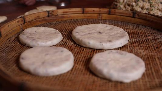 J浙江温州苍南碗窑月饼制作4k实拍视频9视频的预览图