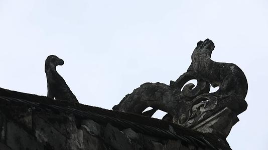 J浙江温州苍南蒲壮所城屋脊神兽2视频的预览图