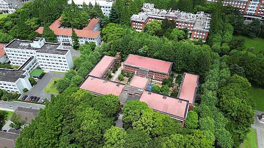 上海复旦大学邯郸校区航拍4K60视频的预览图