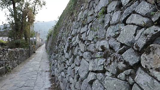 J浙江温州苍南蒲城古城墙2视频的预览图