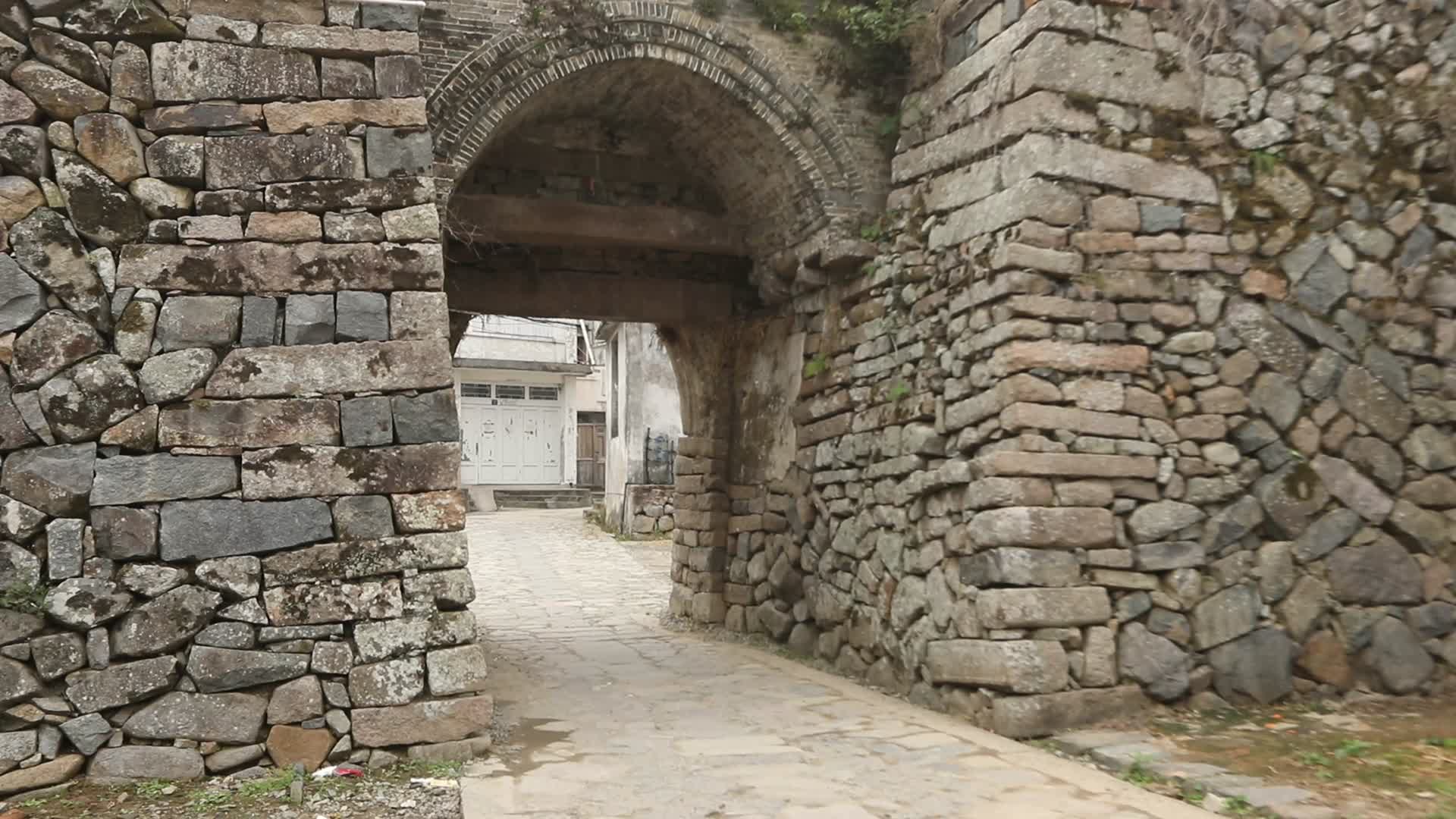 J浙江温州苍南蒲城城门测量1视频的预览图