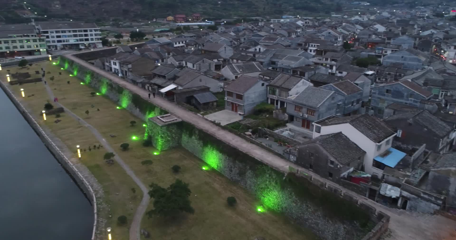 J浙江温州苍南房屋全景4K航拍视频2视频的预览图