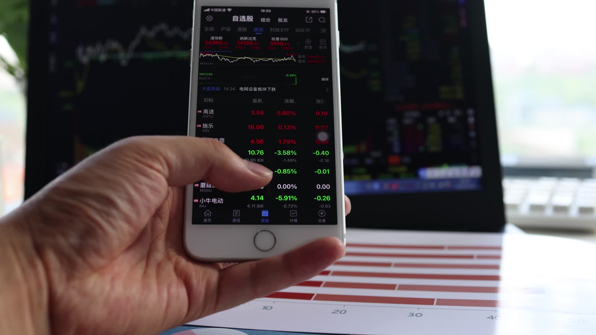 手机股票行情分析和公司财务报表数据研究视频的预览图