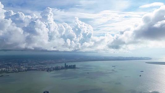 海口蓝天白云3视频的预览图