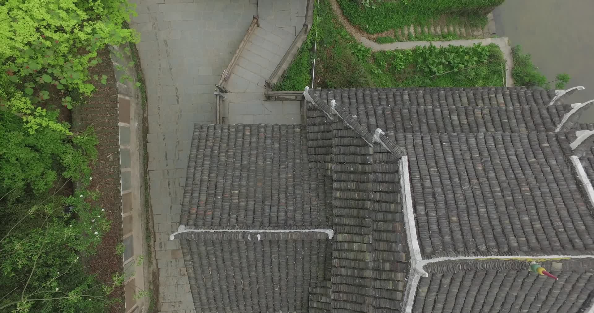 广西三江古镇航拍视频的预览图
