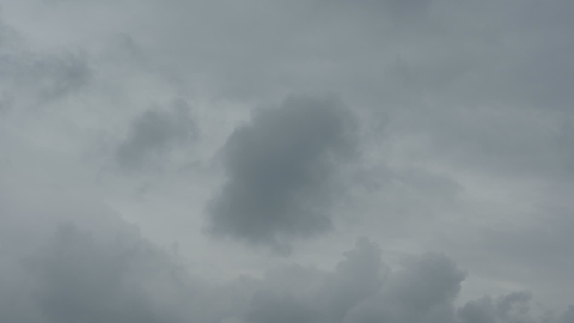 公园上空阴云密布视频的预览图