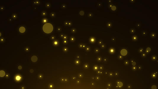 发光粒子萤光精灵舞台科技背景视频的预览图