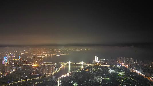 海南海口城市延时风光视频的预览图