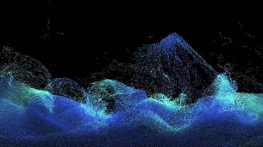 粒子海洋视频的预览图