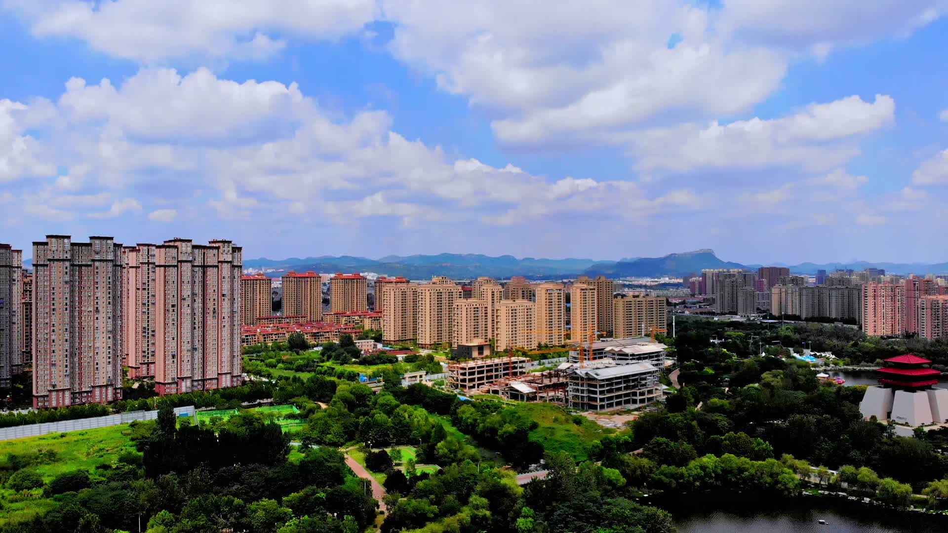 枣庄市中区东湖公园视频的预览图