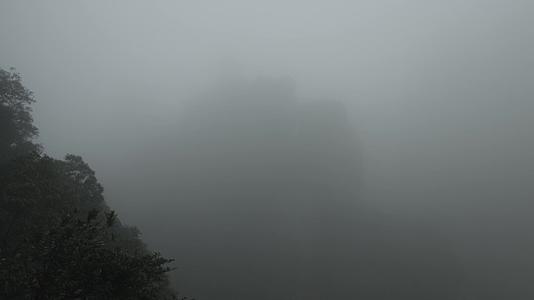 C福建太姥山烟雾高清实拍视频的预览图