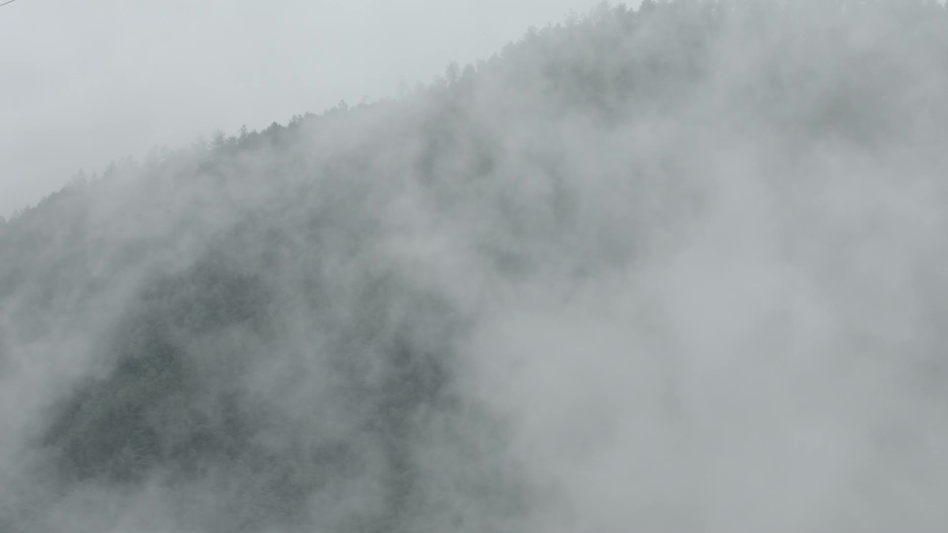 C福建太姥山云雾实拍视频视频的预览图