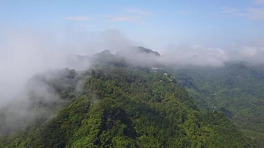 J安徽黄山云雾缭绕实拍视频4视频的预览图