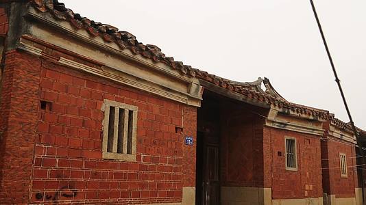 C福建晋江围头村村庄建筑高清实拍视频视频的预览图