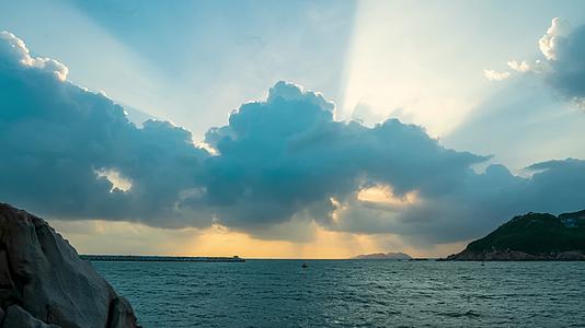 珠海东澳岛延时风光拍摄六视频的预览图