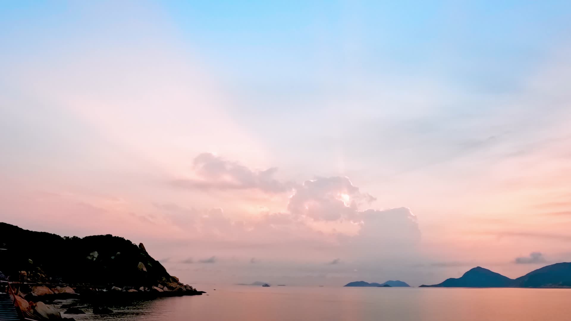 珠海东澳岛延时风光拍摄六视频的预览图