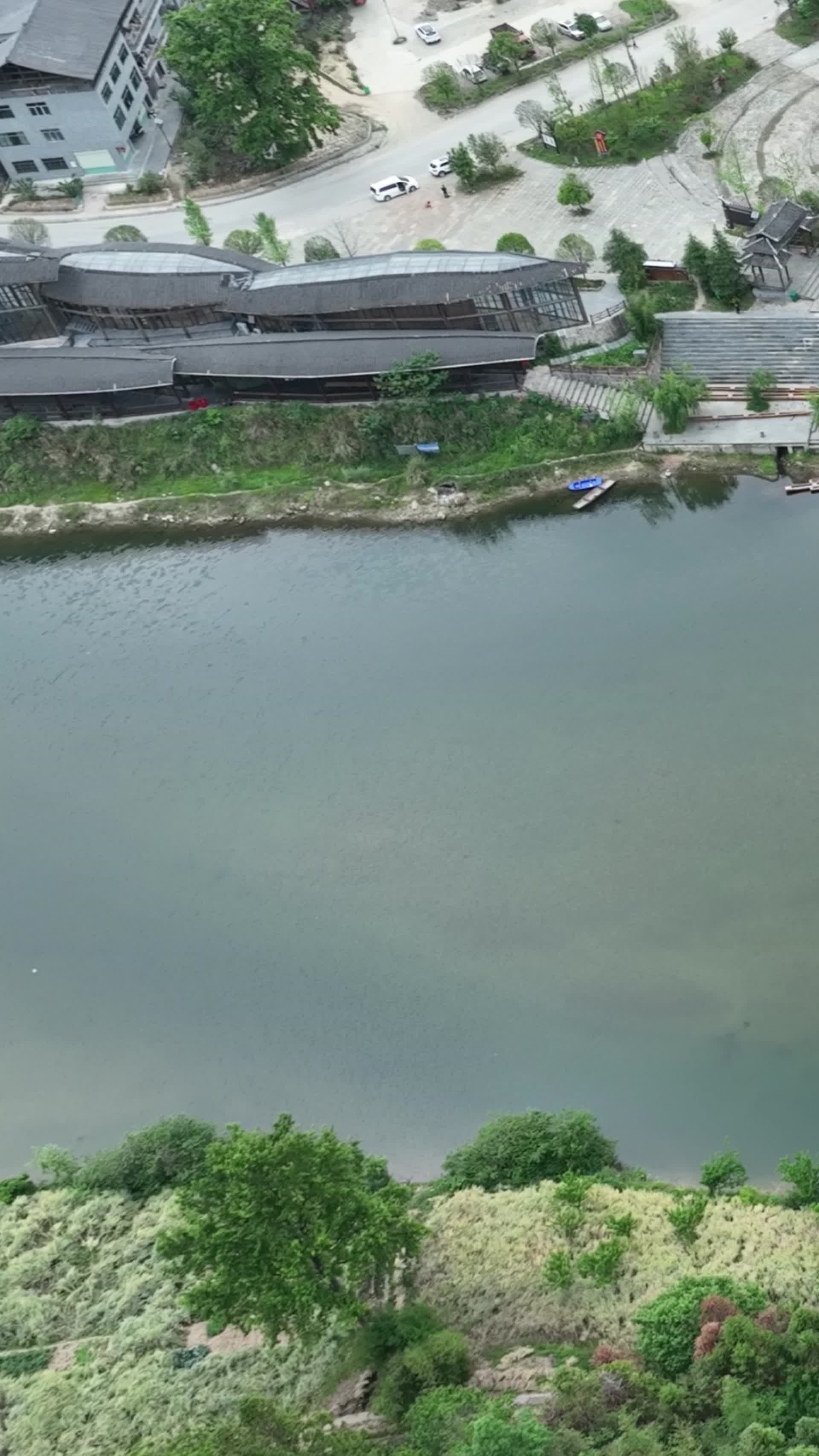 高清竖屏航拍贵州黔东南长滩绝佳合集视频的预览图