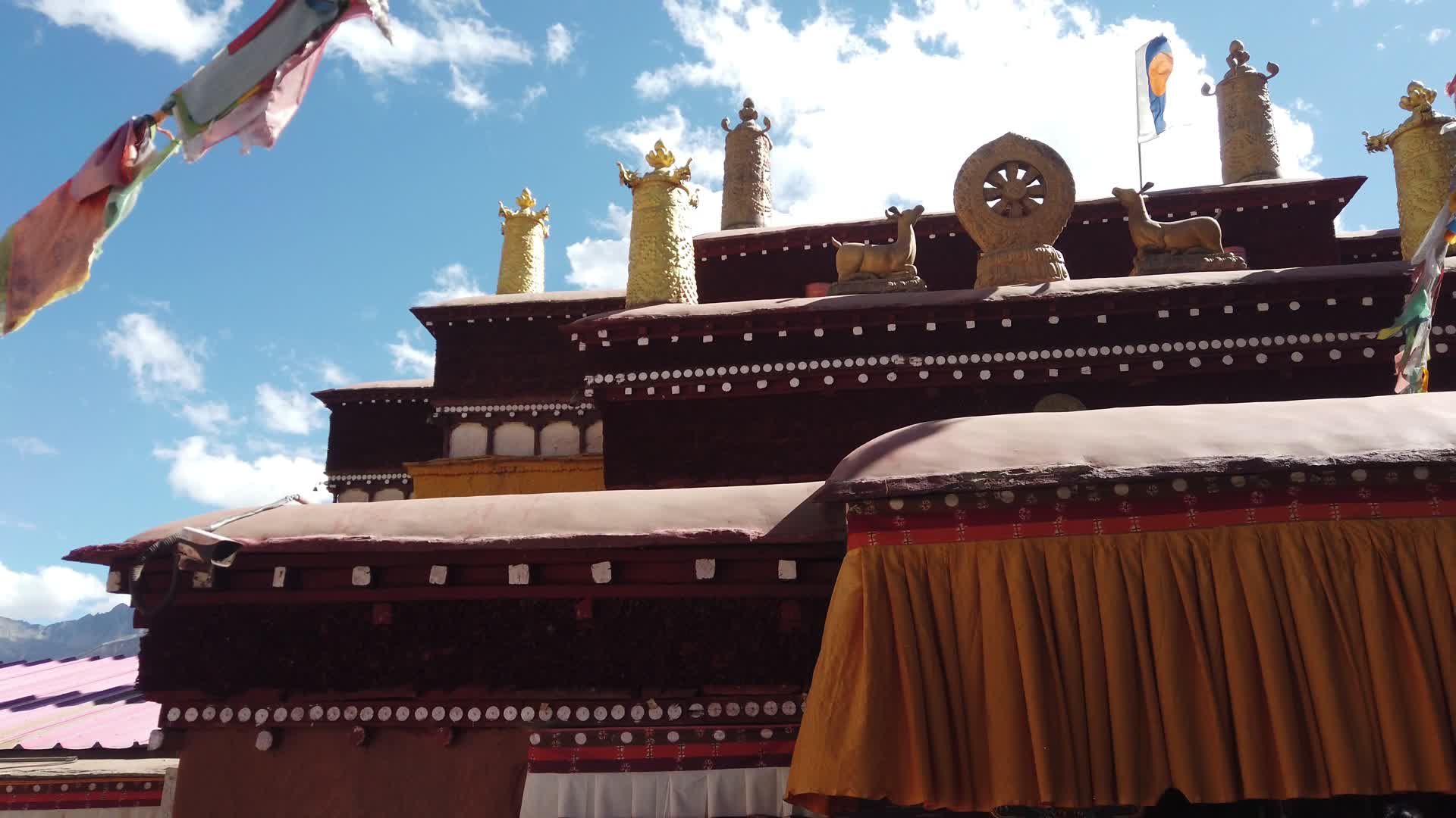 西藏阿里普兰柯迦寺内外壁画视频的预览图
