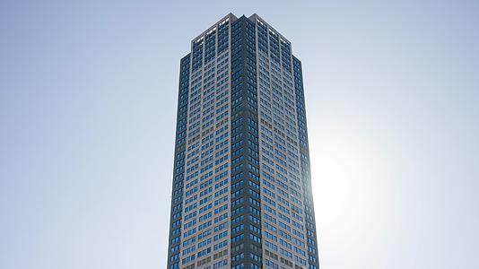 城市高楼大厦阳光视频的预览图