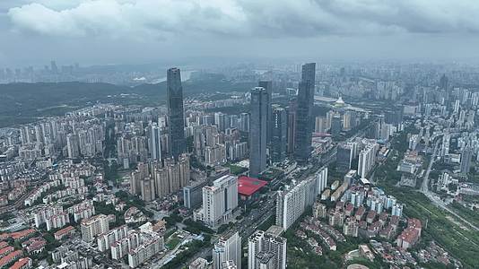 广西南宁城市发展宣传片地标建筑白天夜景视频的预览图
