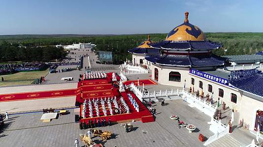 成吉思汗陵大祭视频的预览图
