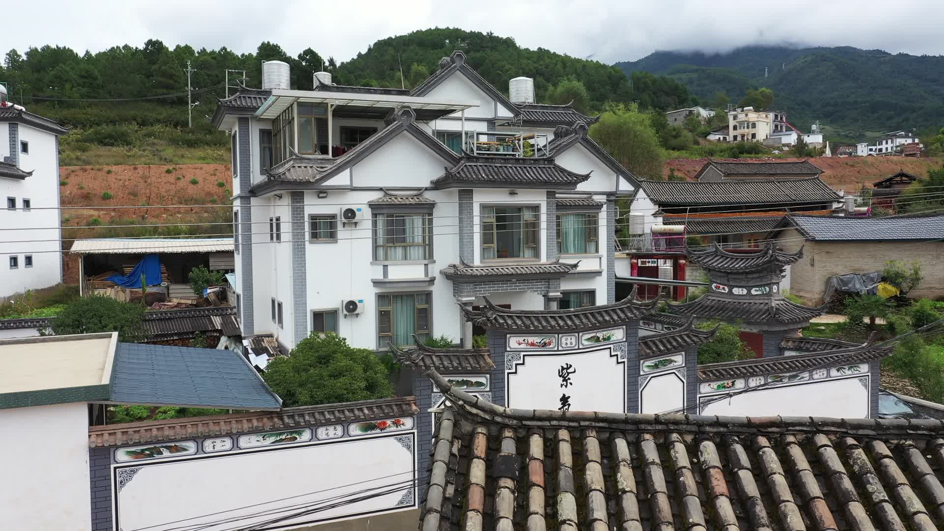 白族民居兰坪农村中国乡村视频的预览图